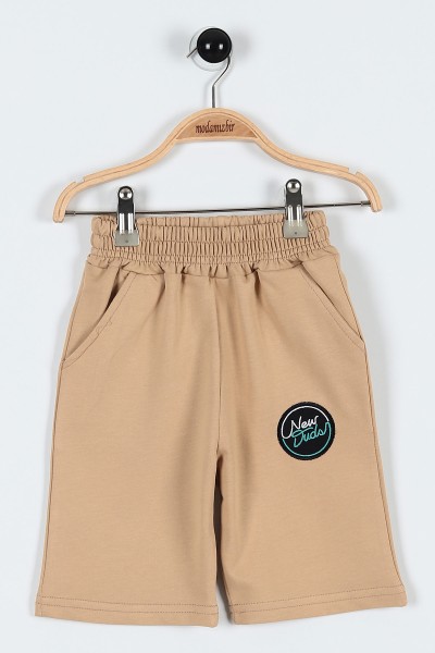 Yeşil (3-6 Yaş) New Duds Nakışlı Yakalı Düğme Detaylı Erkek Bebe Takım 183591