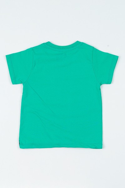 Yeşil (3-7 yaş) Calıfornıa Baskılı Erkek Çocuk Tişört 108065