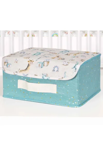 Yeşil 30x22x15 Baby Kapaklı Kutu Mini 250458