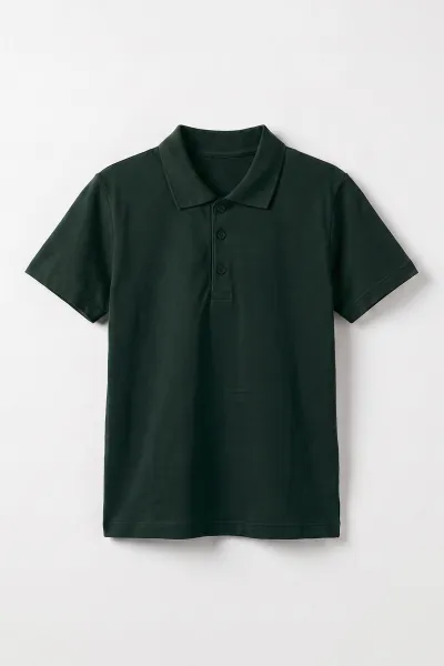 yesil-5-13-yas-kisa-kol-polo-yaka-unisex-cocuk-okul-tisortu-480884