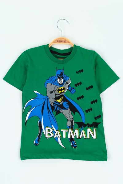 yesil-5-8-yas-batman-baskili-erkek-cocuk-tisort-117963
