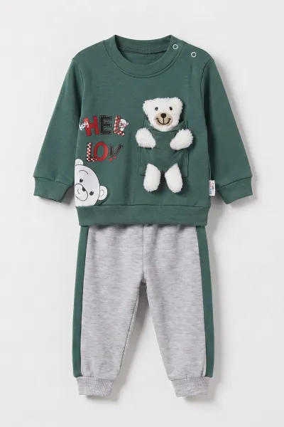 yesil-6-18-ay-ayi-oyuncakli-erkek-bebek-2li-takim-479481