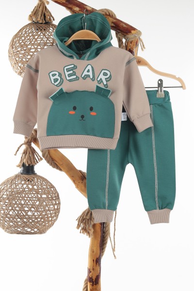 yesil-6-18-ay-bear-baskili-karyokali-erkek-cocuk-takim-137273