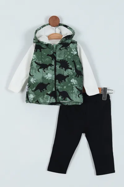 yesil-6-24-ay-yelekli-baskili-erkek-bebe-takim-230749