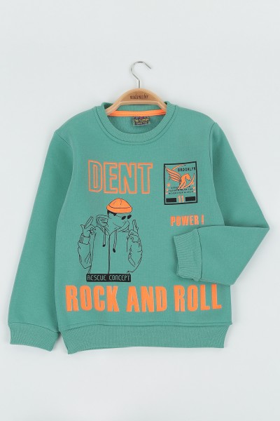 yesil-8-12-yas-dent-baskili-uc-ip-sardonlu-erkek-cocuk-sweat-polar-135278