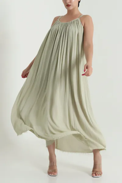 yesil-askili-keten-kadin-elbise-476106