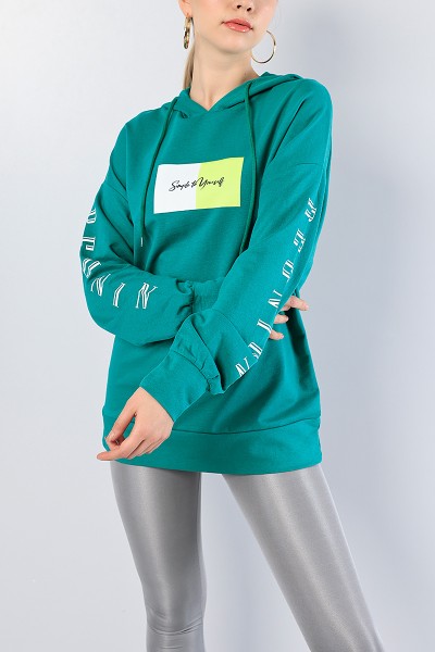 yesil-baskili-bayan-kapusonlu-sweat-81210