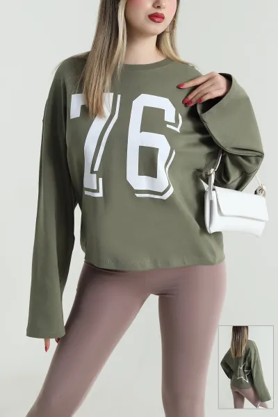 yesil-baskili-oysho-kadin-bluz-493831
