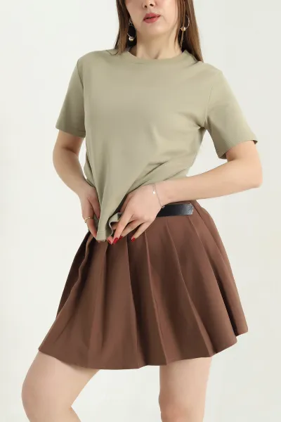 yesil-bisiklet-yaka-basic-tisort-338134