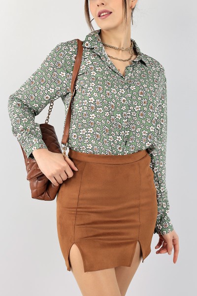 yesil-cicek-desenli-dokuma-gomlek-99022