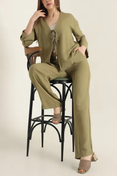 yesil-cimali-keten-pantolon-bluz-ikili-takim-337043