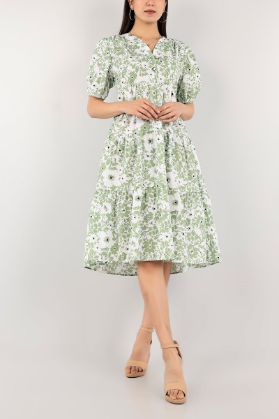 yesil-desenli-poplin-dokuma-elbise-110424