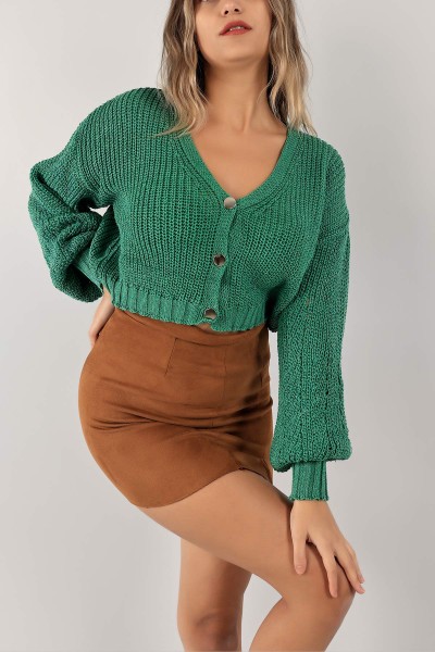 yesil-dugmeli-orme-bayan-hirka-129338