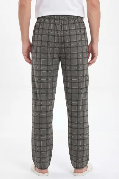 Yeşil Ekose Desen Erkek Pijama Altı 465618