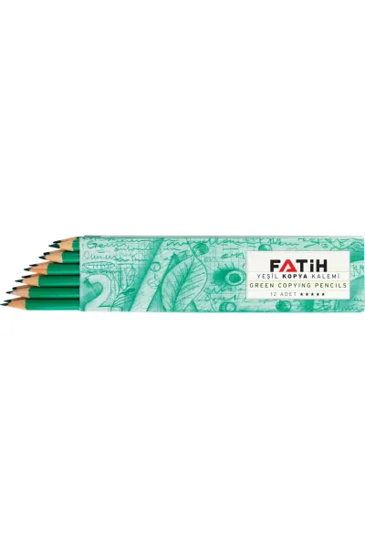 Yeşil Fatih Kopya Kalemi 12'Li 287971