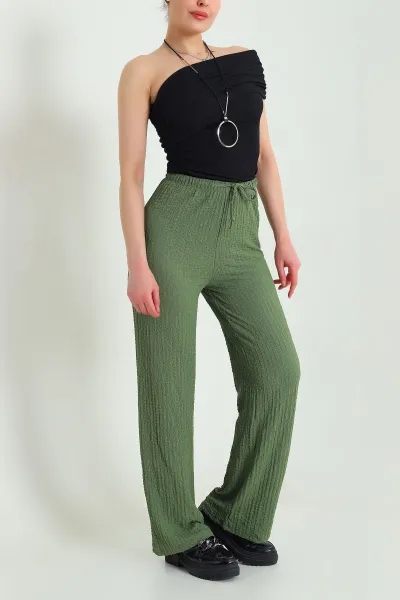 yesil-gofre-kumas-kadin-pantolon-449955
