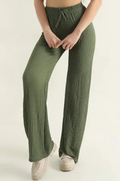 yesil-gofre-palazzo-kadin-pantolon-360947