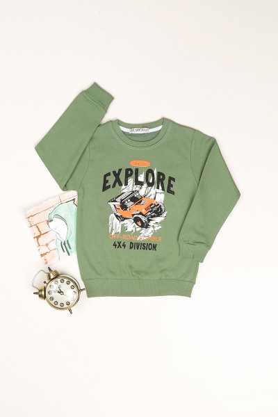 yesil-ici-sardonlu-baskili-erkek-cocuk-sweat-81005