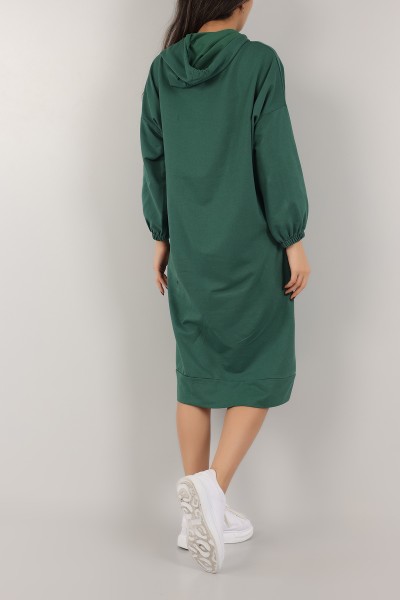 Yeşil İki İp Tunik Elbise 155705
