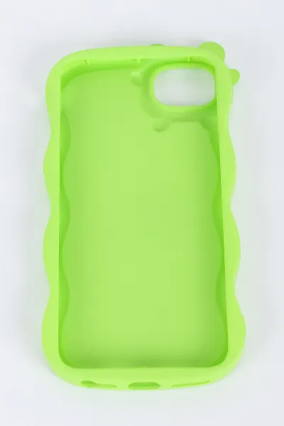 Yeşil Iphone 7 Iphone 8 ve Iphone SE Uyumlu Micky Mouse Serisi Yumuşak Slikon Telefon Kılıfı 391222