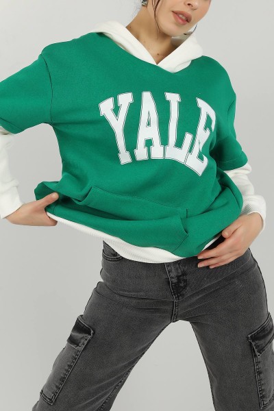 yesil-kapusonlu-ici-sardonlu-bayan-sweat-145562