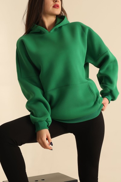 yesil-kapusonlu-ici-sardonlu-bayan-sweat-216585