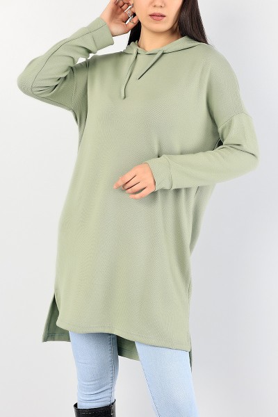 yesil-kapusonlu-triko-tunik-86163