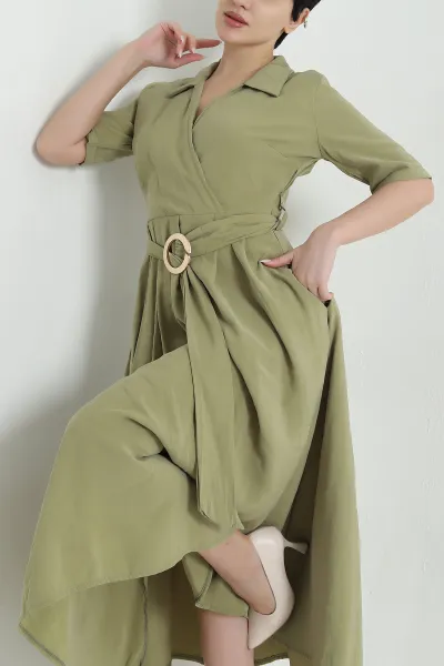 yesil-kemerli-modal-kadin-elbise-446686