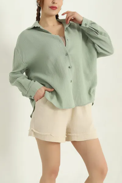 yesil-keten-kadin-gomlek-336886