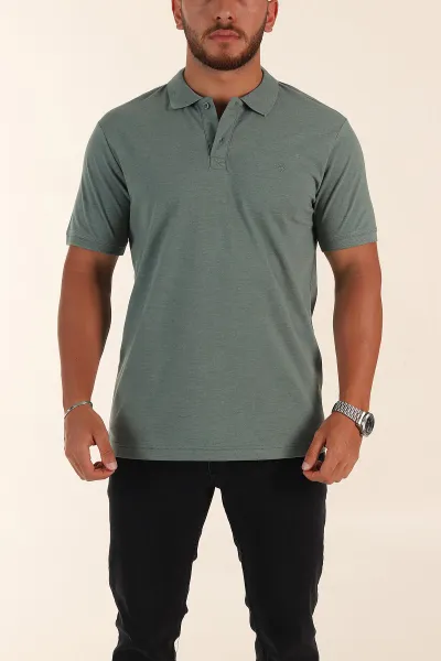 yesil-kircilli-regular-fit-basic-polo-yaka-erkek-tisort-372076