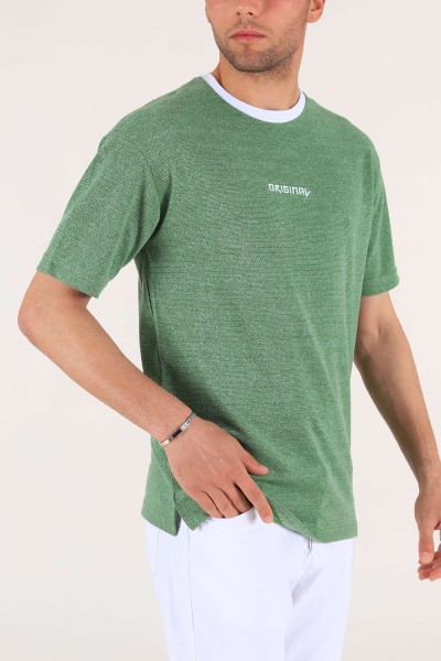yesil-original-baskili-dokulu-oversize-erkek-tisort-177473