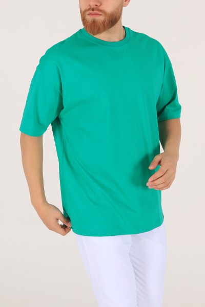 Yeşil Oversize Erkek Tişört 170991