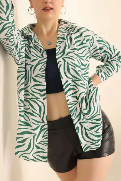 yesil-poplin-dokuma-bayan-gomlek-236823