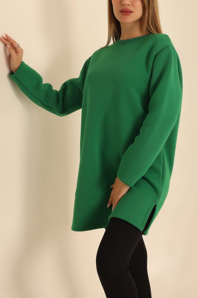 Yeşil Şardonlu Sweat Tunik 216998