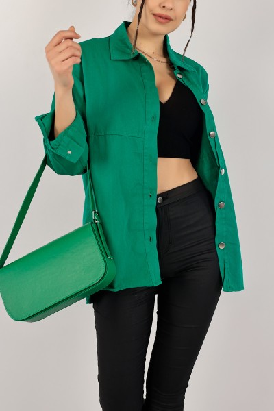 yesil-tek-cep-gabardin-gomlek-ceket-143299
