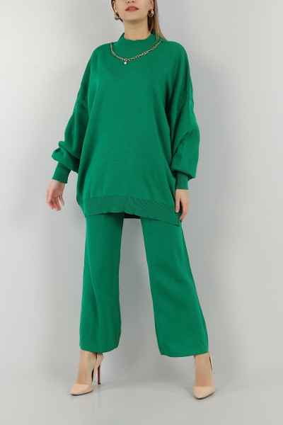 Yeşil Tunik Pantolon Triko İkili Takım 147138