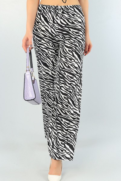 zebra-desenli-rahat-kalip-bayan-pantolon-64996