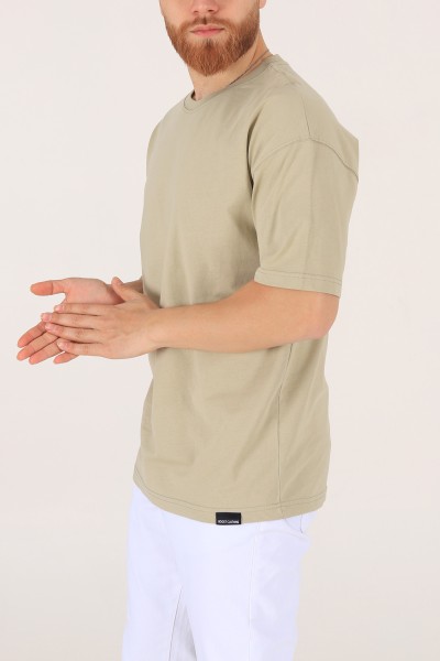 Zeytin Oversize Erkek Tişört 170992