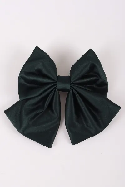 Zümrüt Yeşili Fiyonk Model Poplin Kumaş Otomatik Toka 450145