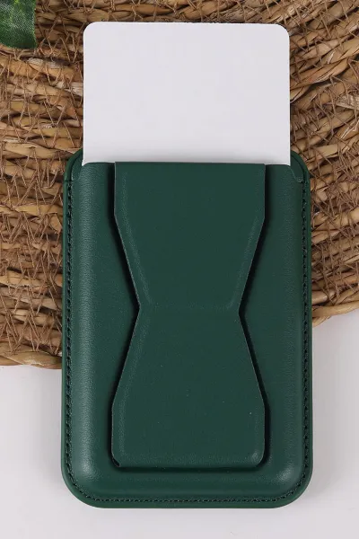Zümrüt Yeşili Iphone Uyumlu Wanda Wallet Case Magsafe Kartlık - Telefon Kartlığı 431926