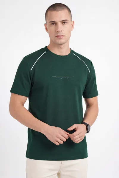 zumrut-yesili-oysho-kumas-yazi-detayli-erkek-tisort-471608
