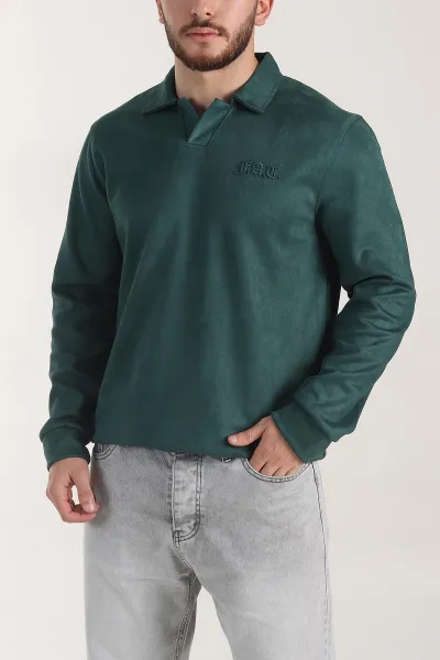 zumrut-yesili-polo-yaka-dugmeli-nakis-detayli-erkek-sweatshirt-404860