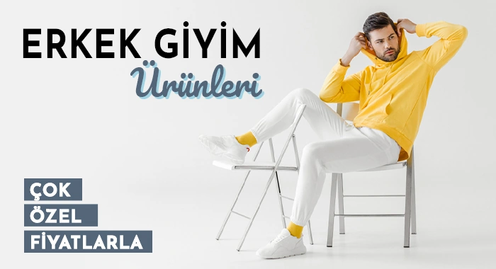 Erkek Giyim Ürünleri Çok Özel Fiyatlarla Sizlerle...