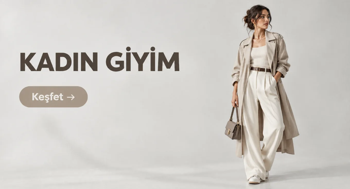 En trend kadın giyim parçaları...
